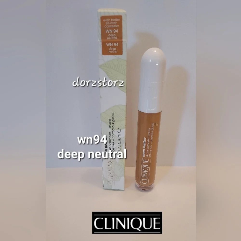 2 Kleo CLINIQUE Even Better All-Over Concealer + Eraser *WN 94 DEEP NEUTRAL